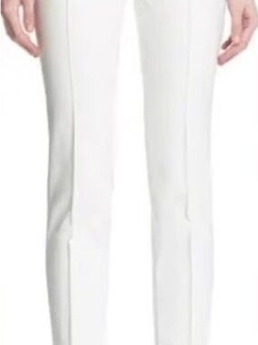 Akris Punto Women’s White Trousers Dress Pants Cotton Sz.8